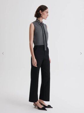 Scanlan Theodore - Denim Cropped Jean - Black